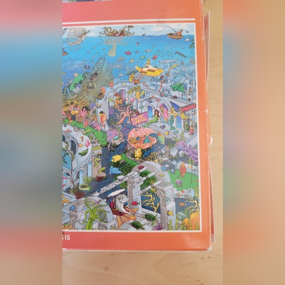 Atlantis (Tooniverse) Steve Skelton 550 Pieces Ocean Fish Ships All Ages - Picture 11 of 14